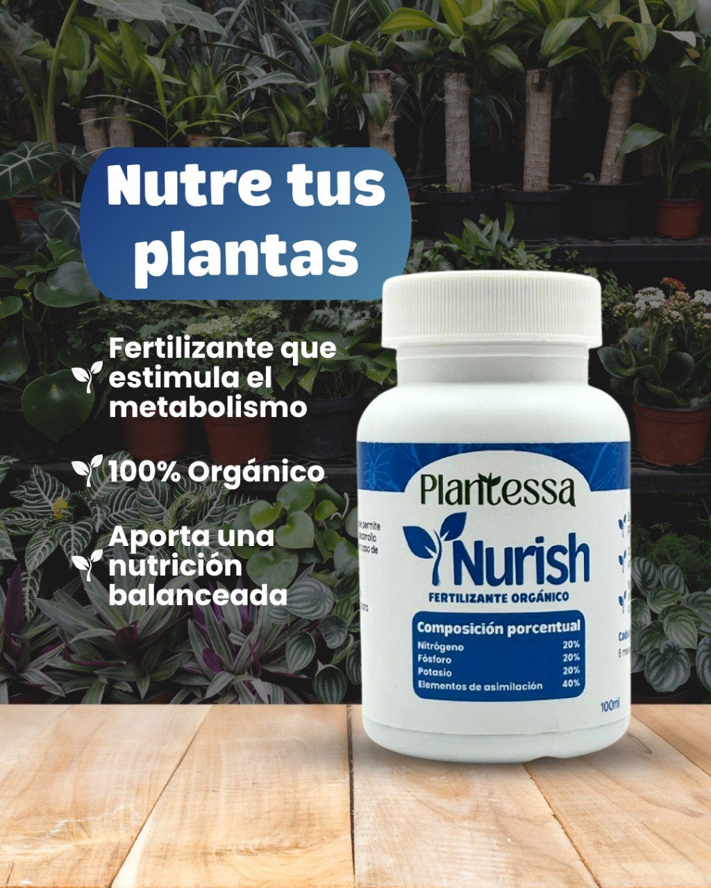 Nurish Fertilizante orgánico