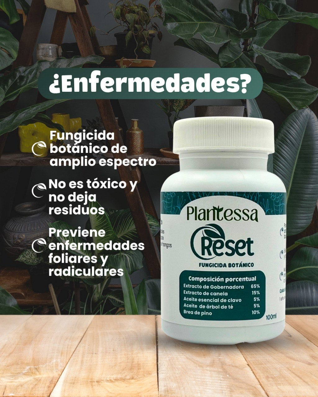 Reset Fungicida botánico