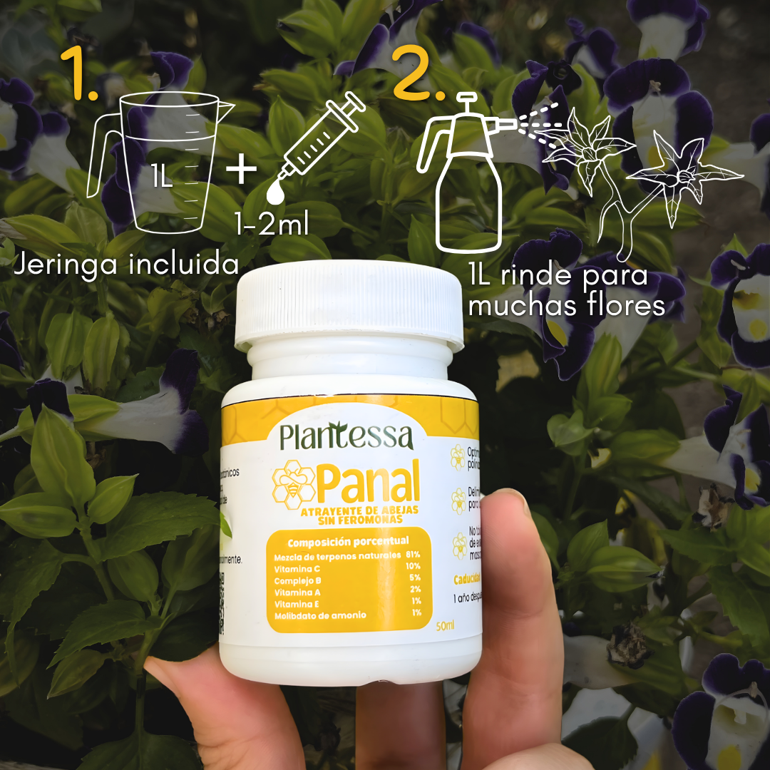 Panal – Atrayente de Abejas y Potenciador Floral