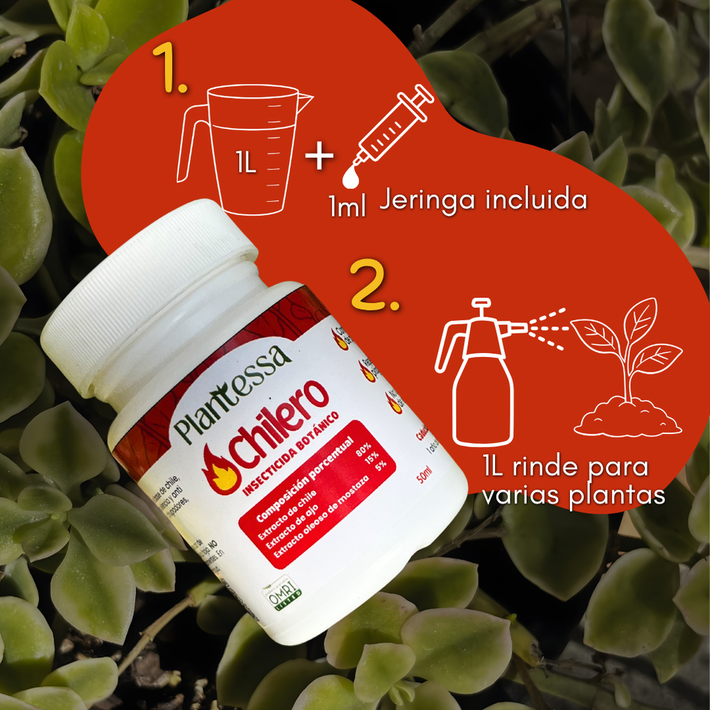 Chilero – Repelente Orgánico de plagas