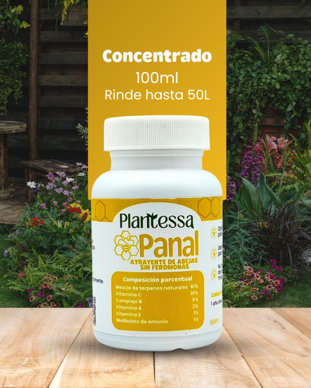 Panal Atrayente de abejas