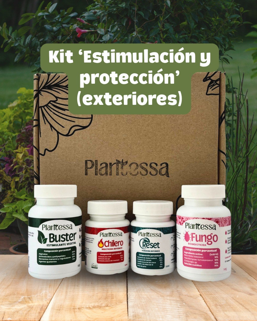 Kit Estimulación y protección *Exteriores*