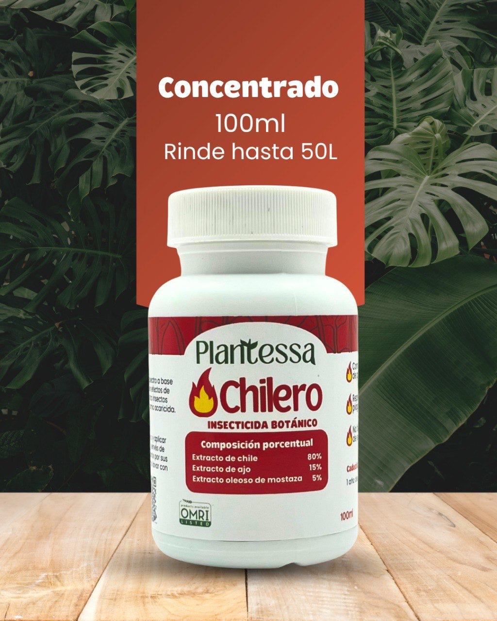 Chilero Insecticida botánico