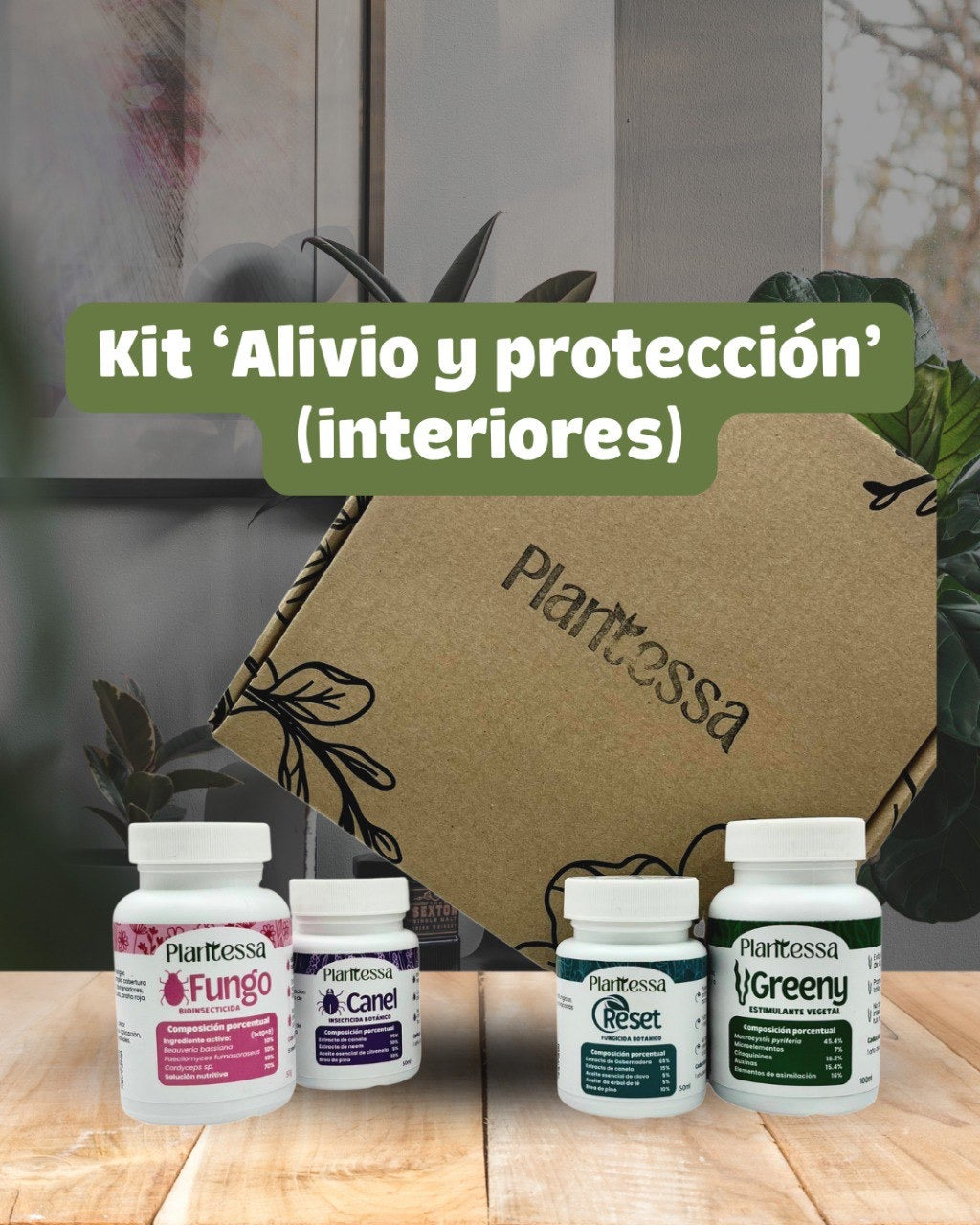Kit Alivio y Protección *Interiores*