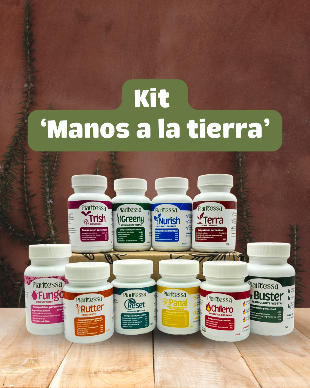 Kit Manos a la tierra